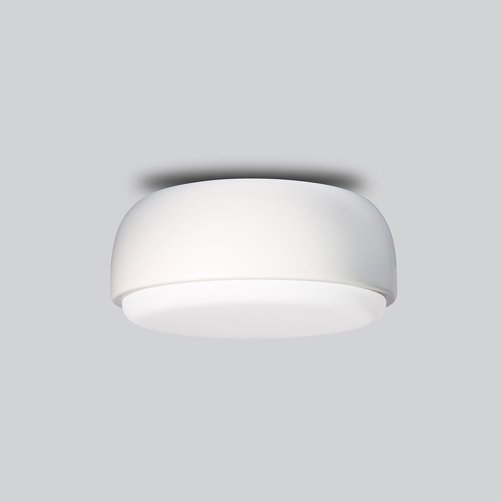 Over Me Wall Ceiling Light Small White