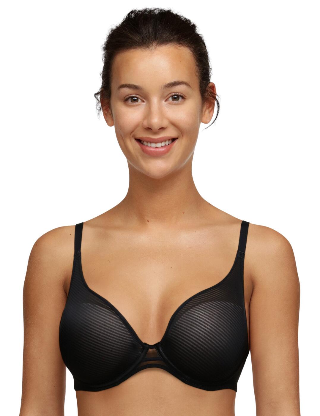 Passionata by Chantelle Nais has crafted the perfect plunge t-shirt bra with trendy details and support for an optimal fit. This elegant t-shirt bra is not padded but still provides great uplift due to the underwiring. With adjustable shoulder straps, a hook-and-eye fastening, and mesh overlayer design, this stylish piece takes the plunge style to a whole new level of sophistication. The matching pieces available make it easy to complete your beautiful lingerie look.  Gorgeous plunge t-shirt bra Non-padded Underwired for support Adjustable shoulder straps Hook and eye fastening Mesh overlayer design Matching lingerie available Country of origin: Vietnam Composition: Knit: 83% Polyester &pipe; 17% Elastane Composition: Tulle: 100% Polyester Composition: Knit Cup 100% Polyester Listed in UK sizes  61901-107151-1418529 P48H90 T-Shirt Bra