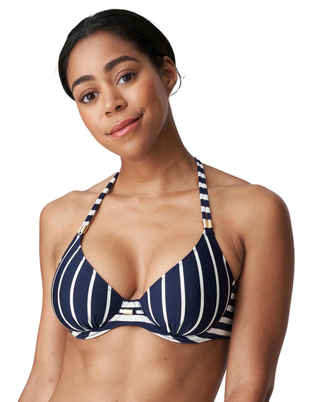 Marie Jo Cadiz Full Cup Bikini Top - Water Blue - 34E