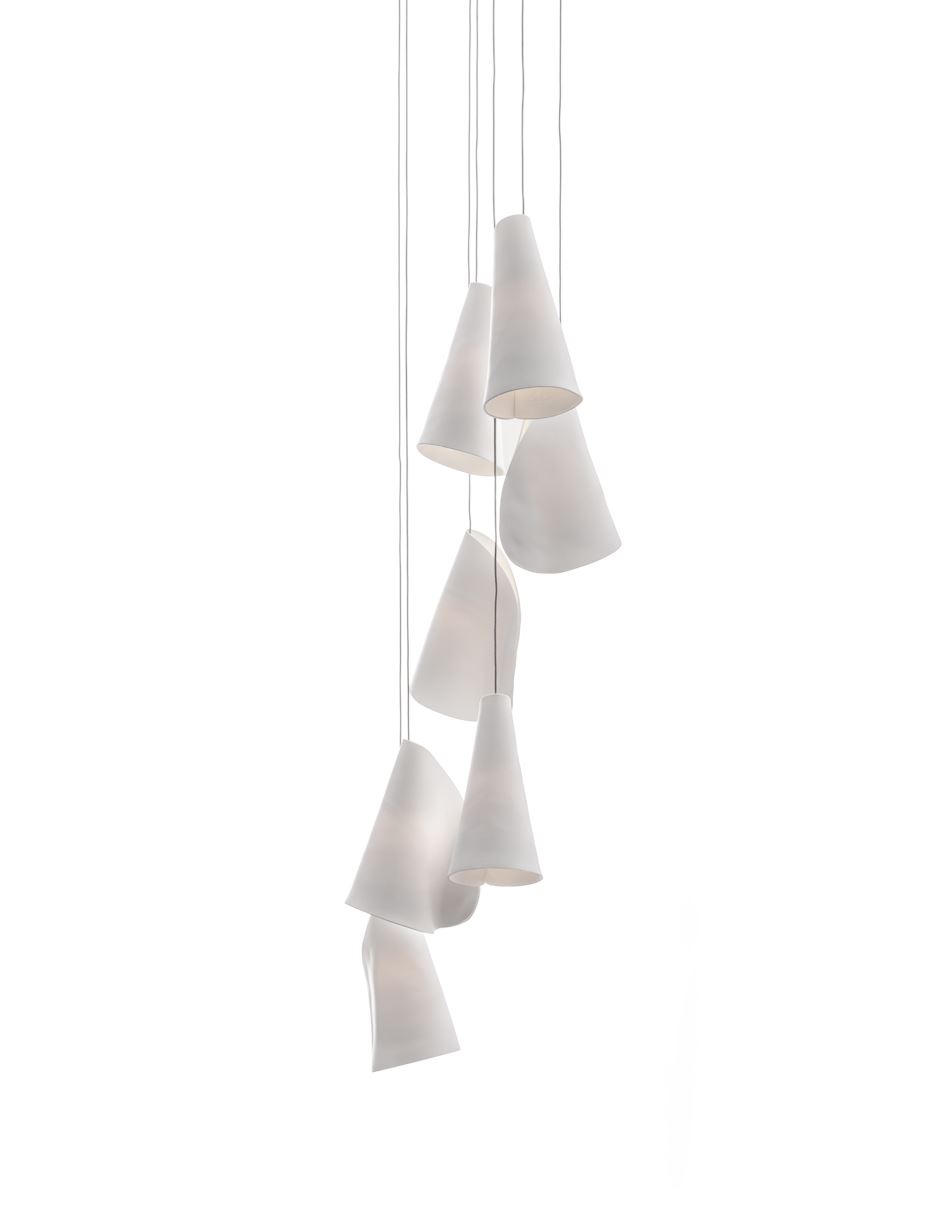 Bocci Series 21 Pendant 3 7 Pieces 7 Pendant 20w Xenon Clear Designer Pendant Lighting