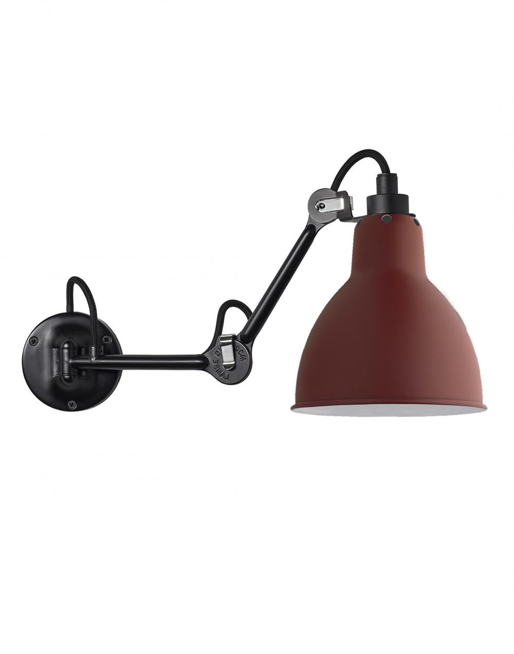 Lampe Gras 204 Wall Light Small Red