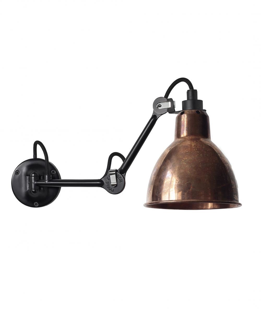 Lampe Gras 204 Wall Light Small Raw Copper