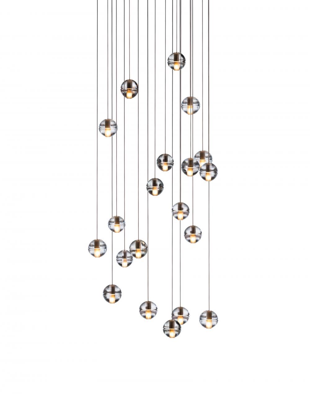 Bocci Series 14 Pendant 11 36 Pieces 14 Pendant Round Canopy 10w Xenon Clear Designer Pendant Lighting