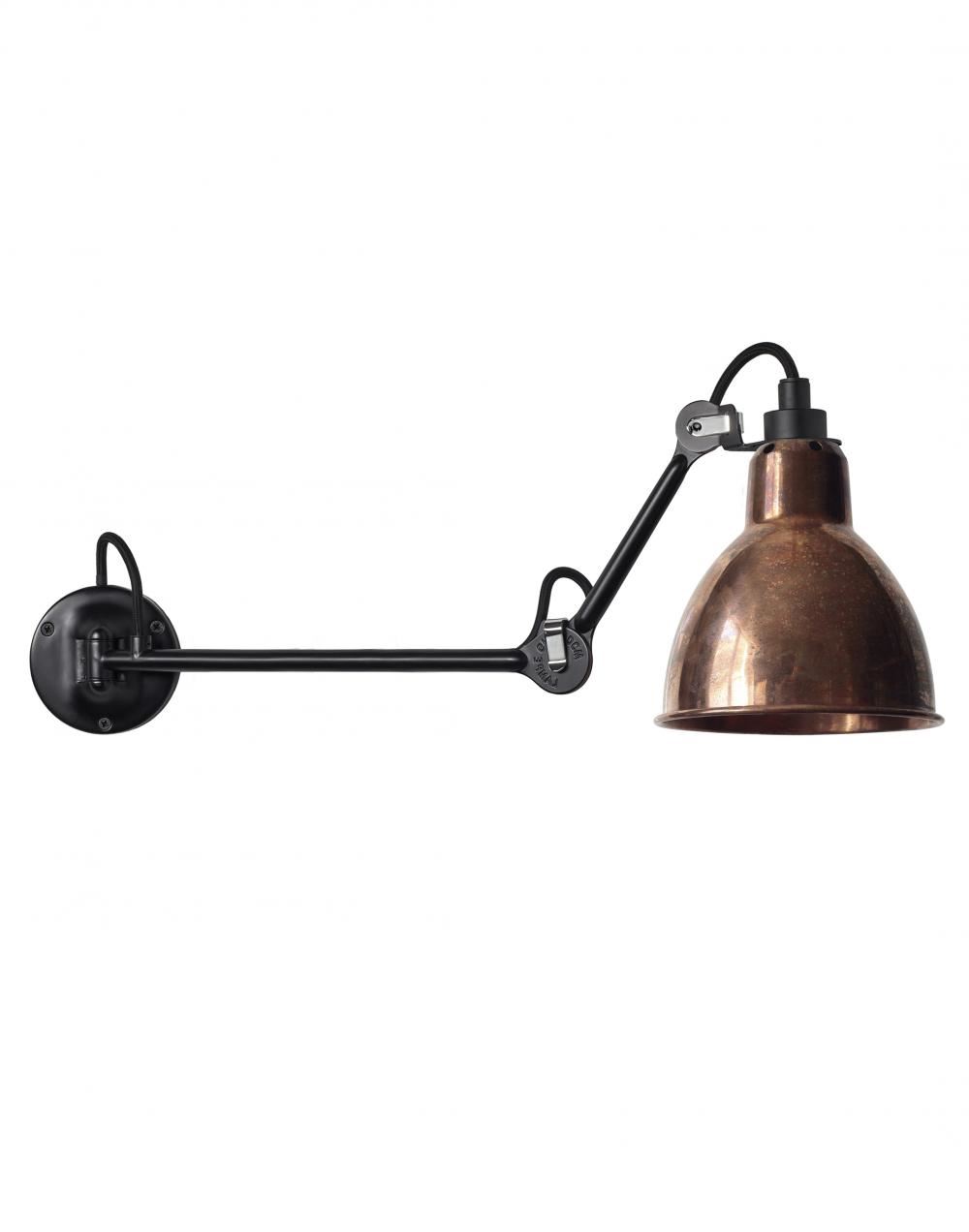 Lampe Gras 204 Wall Light Large Raw Copper