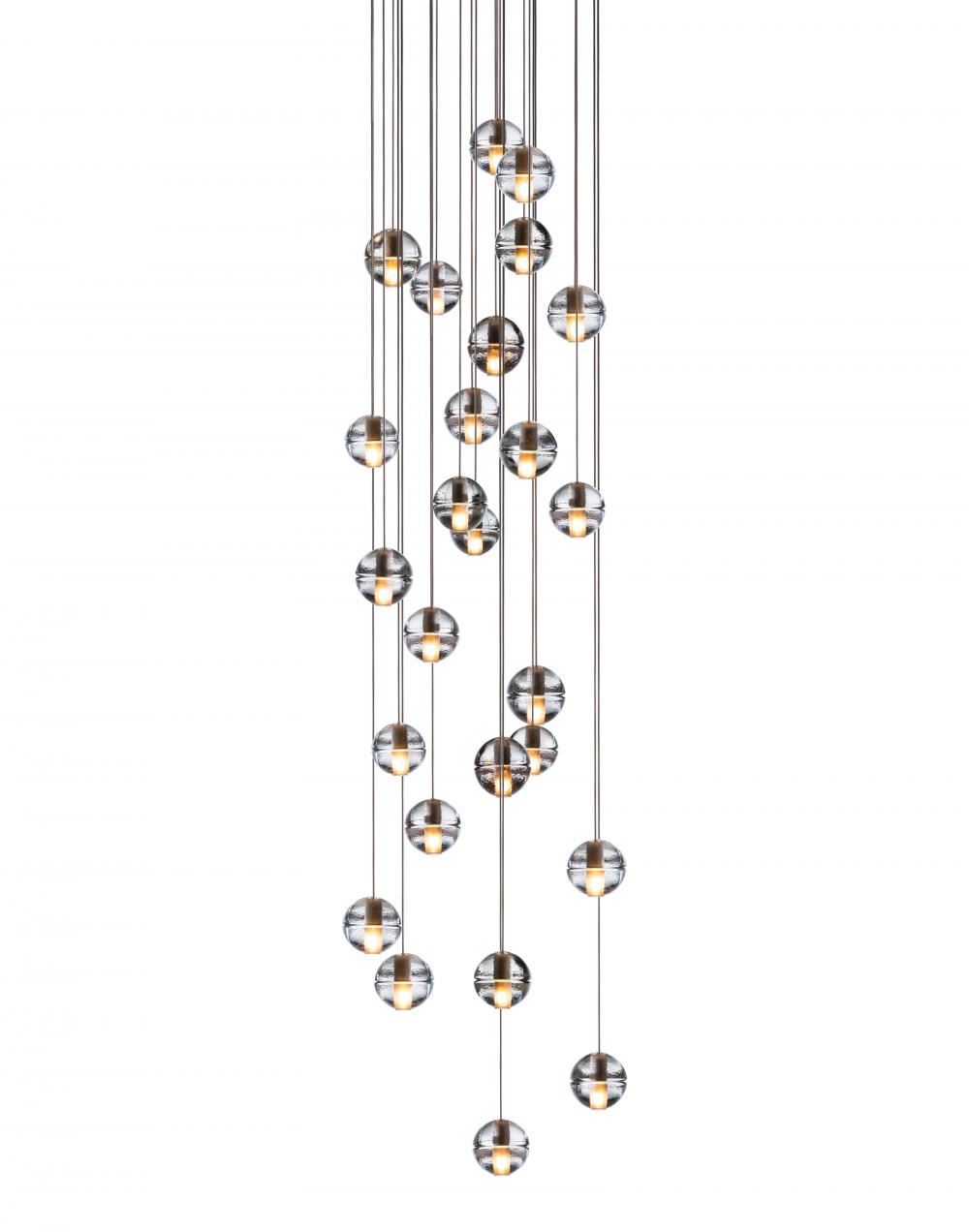 Bocci Series 14 Pendant 11 36 Pieces 26 Pendant Rectangle Canopy 10w Xenon Clear Designer Pendant Lighting