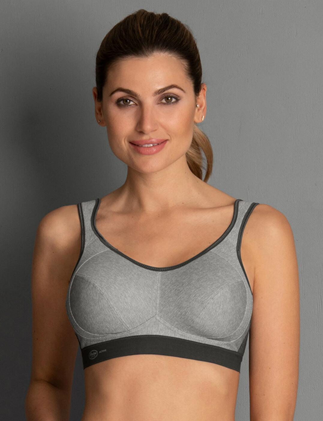 Feel in control at the gym with this maximum support sports bra from the Extreme Control range by Anita Active. This bra offers maximum support and comfort for your workouts. The three-section cups offer excellent coverage and support, along with the sling solution at the sides. This bra is non-wired for comfort but does not compromise on support thanks to the soft microfibre underband which moulds to the body's contours. This bra also has a breathable fabric for the most comfortable workout. The straps are adjustable, allowing you to find an individual fit, and are also ergonomically shaped to prevent discomfort. This design secures at the rear with a hook and eye closure.  Maximum support and comfort in one Three-section cups offer excellent coverage and support Sling solution at sides Seamless inner lining Non-wired for comfort Soft microfibre underband sculpts to the body and offers firm support Breathable fabric Ergonomically shaped, adjustable straps Secures at the rear with hook and eye Composition: 75% Polyester &pipe; 15% Nylon &pipe; 5% Elastane &pipe; 5% Cotton Listed in UK sizes  46092-84619-1128977 5527 Control Sports Bra