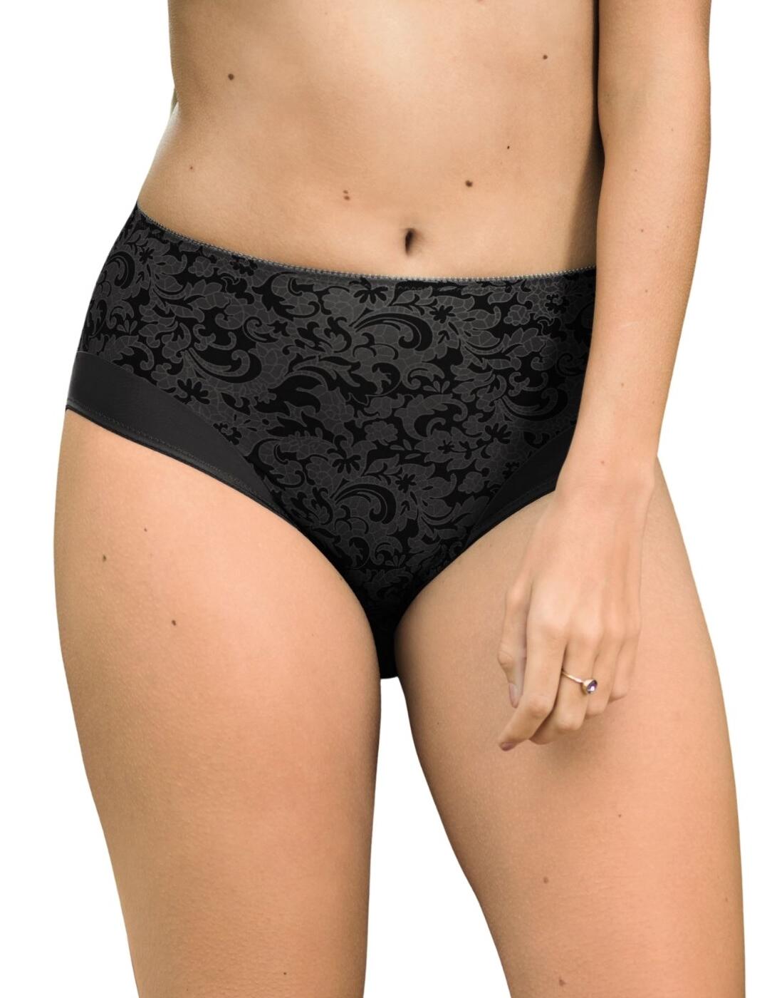 Enjoy elegance and comfort in one, wearing the Anita Ancona high waist brief. Beautiful floral motifs printed upon super-stretchy fabric for utmost wearing comfort. Offering excellent coverage and modesty for a flawlessly feminine look. Pair with the matching bra from the collection for a coordinated set.  Elegant high waist briefs Excellent coverage Feminine prints Composition: 70% Nylon &pipe; 30% Elastane Listed in UK sizes  46331-85010-1131914 1561 High-Waist Brief