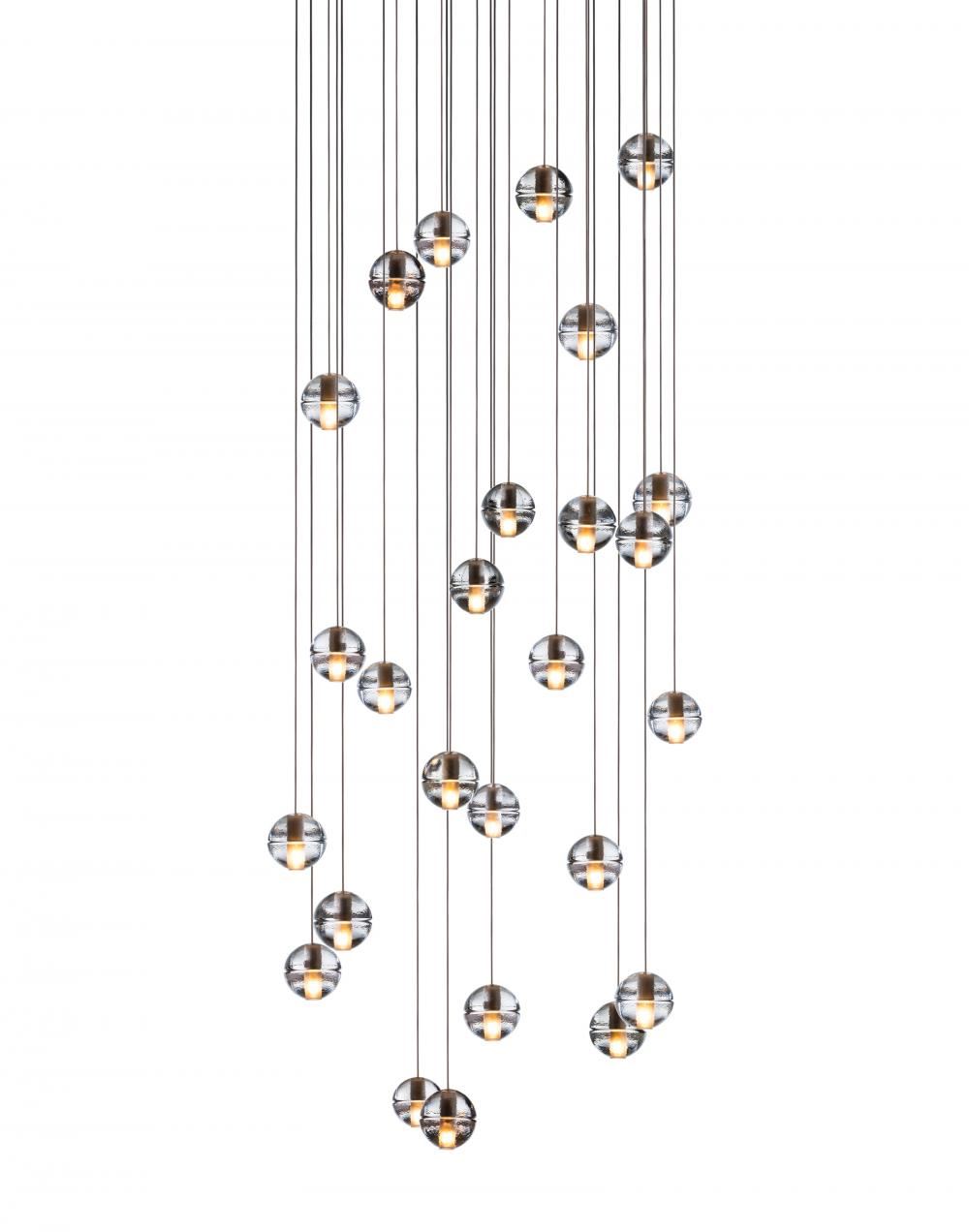 Bocci Series 14 Pendant 11 36 Pieces 20 Pendant Rectangle Canopy 15w Led Clear Designer Pendant Lighting