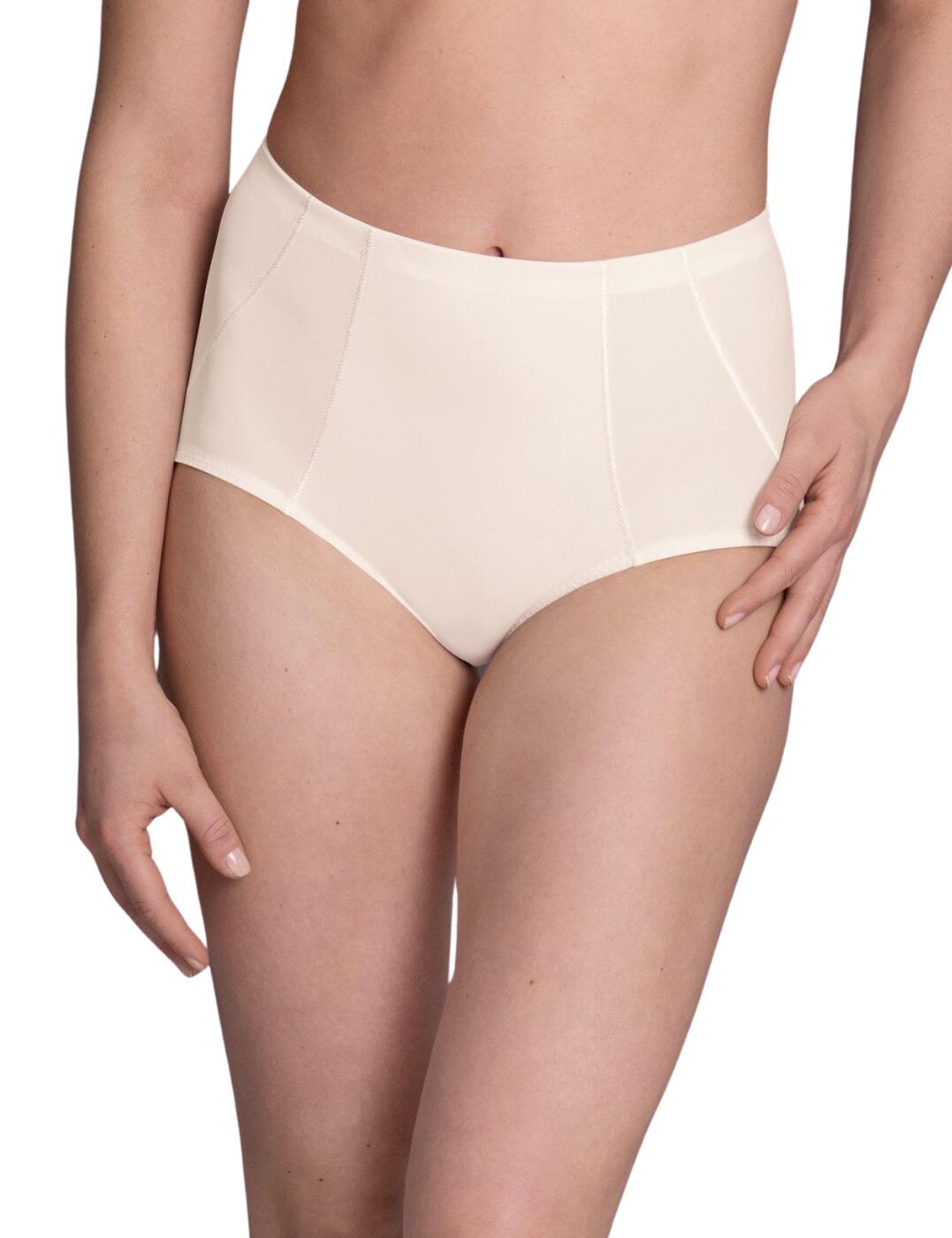 Welcoming the Anita panty girdle from the range Clara. This panty creates a gorgeous contoured feel and looks, perfect for all-day, everyday wear. Elegant tummy panelling, enhancing support and control. Elasticated with a soft microfibre to prevent discomfort. Featuring lined detailing on the front of the panty to create a lightweight finish.  Contoured, tummy panelling Elasticated panty, preventing discomfort Lined detailing Lightweight Enhancing support and control Perfect for all-day, everyday wear Matching items available Composition: 50% Nylon &pipe; 50% Elastane Not suitable for dry cleaning, tumble dry or iron Listed in UK sizes  46339-92513-1216535 1760  Panty Girdle