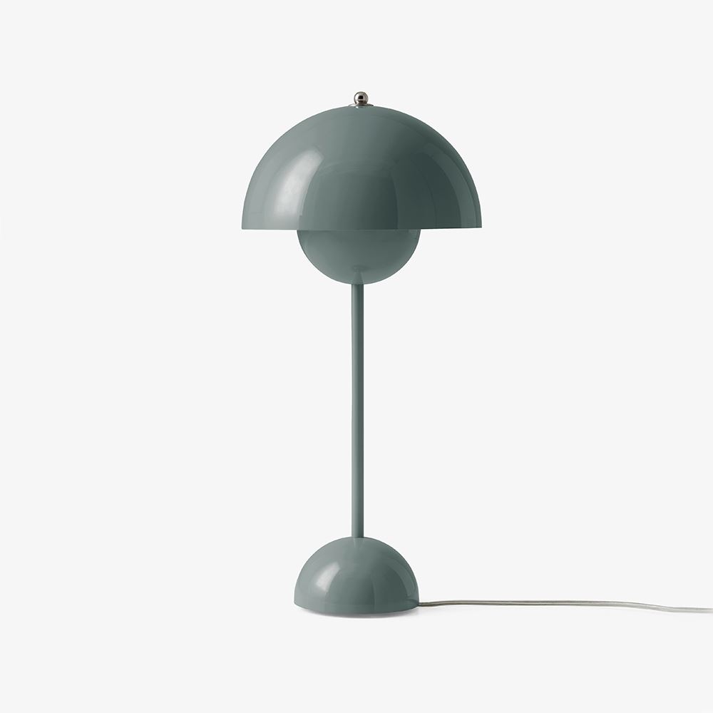 Flowerpot Vp3 Table Lamp Stone Blue