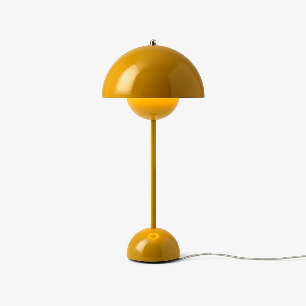 Flowerpot Vp3 Table Lamp Mustard