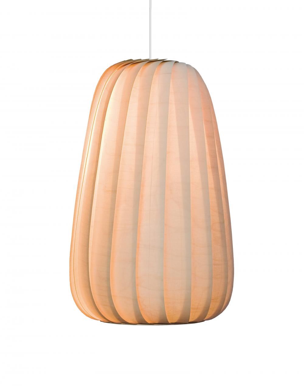 Tom Rossau St906 Pendant Natural Birch Large Light Wood Designer Pendant Lighting