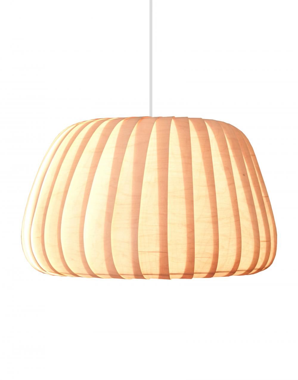 Tom Rossau Tr19 Pendant Medium Birch Light Wood Designer Pendant Lighting