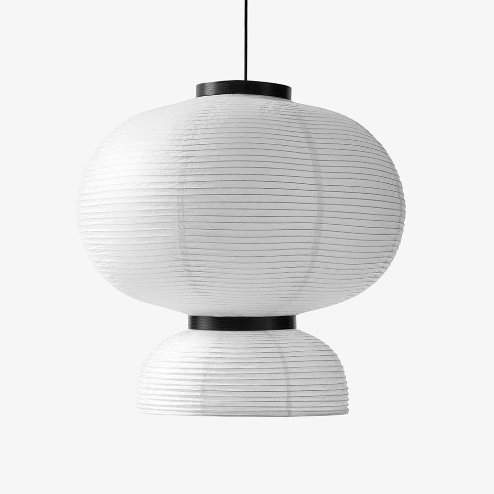 Tradition Formakami Pendant Wide Jh5 White Designer Pendant Lighting