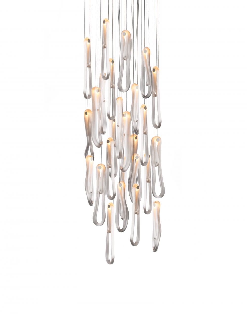 Bocci Series 87 Pendant 11 36 Pieces 26 Pendant Square Canopy 18w Led Clear Designer Pendant Lighting