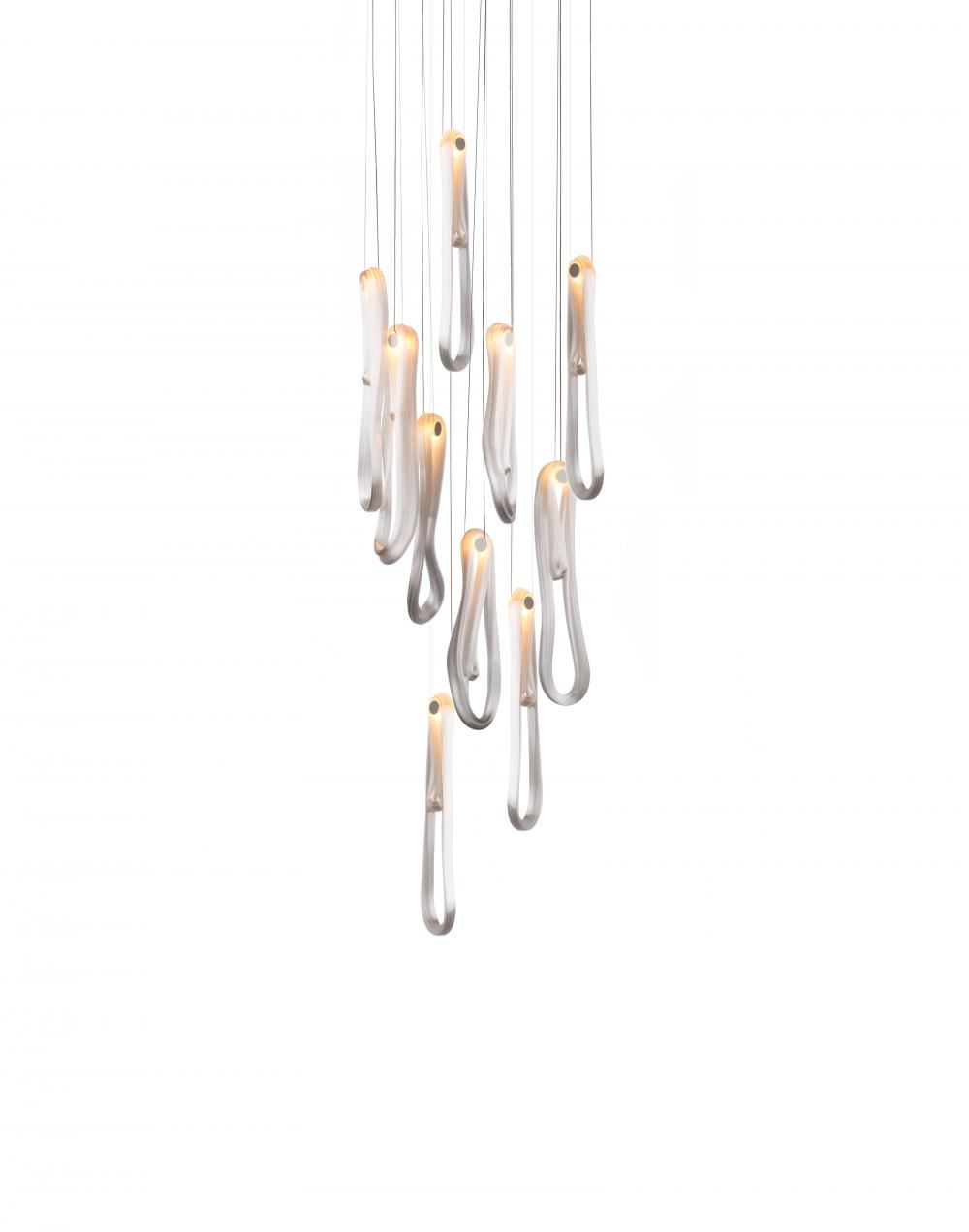 Bocci Series 87 Pendant 11 36 Pieces 11 Pendant Square Canopy 10w Xenon Clear Designer Pendant Lighting