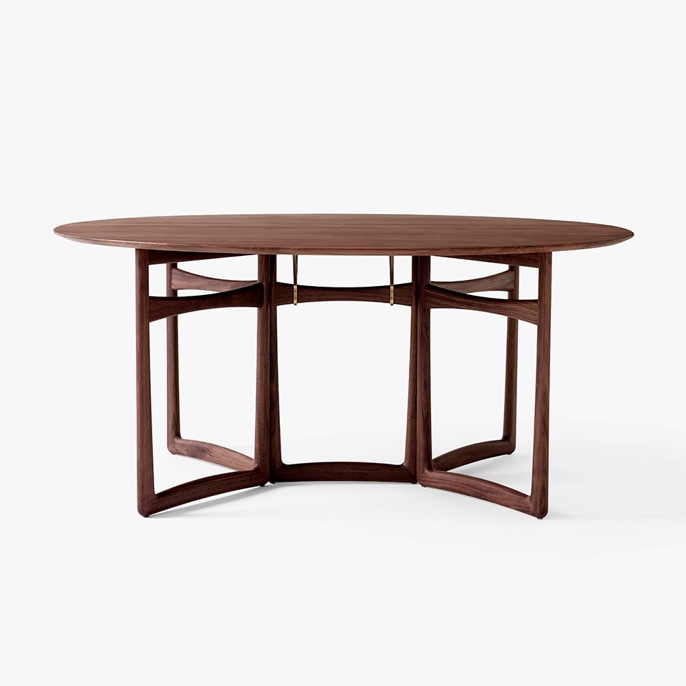 Drop Leaf Dining Table Walnut