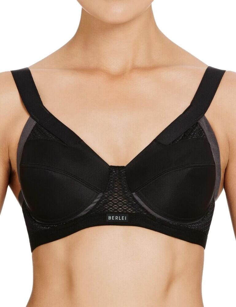 Let's get physical in the impact sports bra from the Shift Extreme range by Berlei. This sports bra is perfect for a workout or on the go with its mesh fabric contributing to a breathable and cool feel. Unpadded, wired cups offer maximum support for you throughout the day. Detachable multi-use straps are a bonus to this bra providing you with a choice of comfort and security in a way that suits you best.  Mesh fabric for a breathable feel Wired cups Detachable multi-use straps Non-padded cups Composition: 67% Polyamide &pipe; 16% Polyester &pipe; 9% Elastane &pipe; 8% Cotton Listed in UK sizes  46549-85336-1341630 YYRK Sports Bra