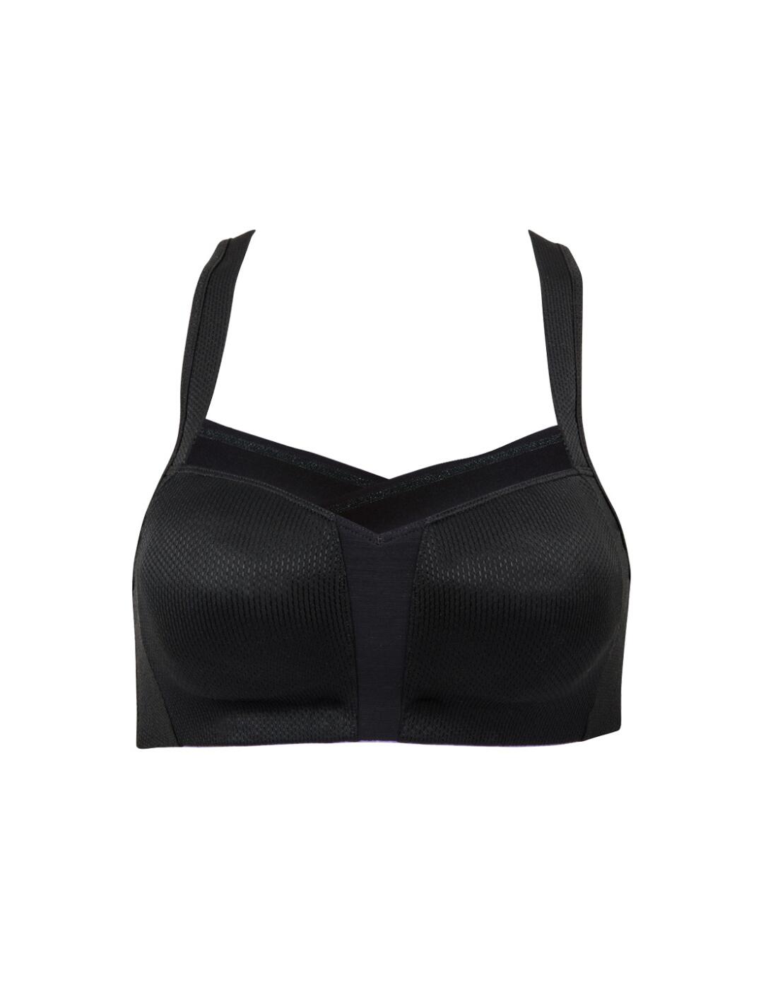 Stylish and simple, this is the Podium range sports bra by Berlei. This bra is perfect for those who like a classic, designed to support those with a fuller breast and figure. Padded wings to shape and support the bust throughout the day. Featured breathable and cool material bound to keep you comfortable mid-workout. Shaped and padded multiuse straps are a great addition to this bra creating a versatile style.  Designed for those with a fuller breast and figure Padded wings and straps Multiuse straps Hook and eye clasp at the rear Reinforced cups to shape the breast Breathable and cool material Wired cups Composition: 46% Polyamide &pipe; 39% Polyester &pipe; 15% Elastane Listed in UK sizes  46551-85338-1136384 BX4939 Sports Bra