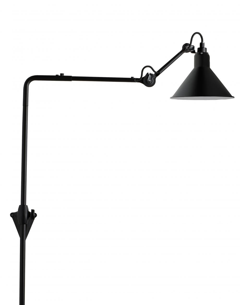 Lampe Gras 216 Wall Light Black Shade Conic Shade
