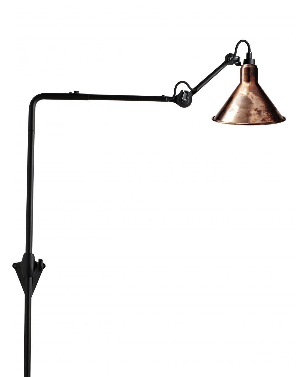Lampe Gras 216 Wall Light Raw Copper Shade Conic Shade