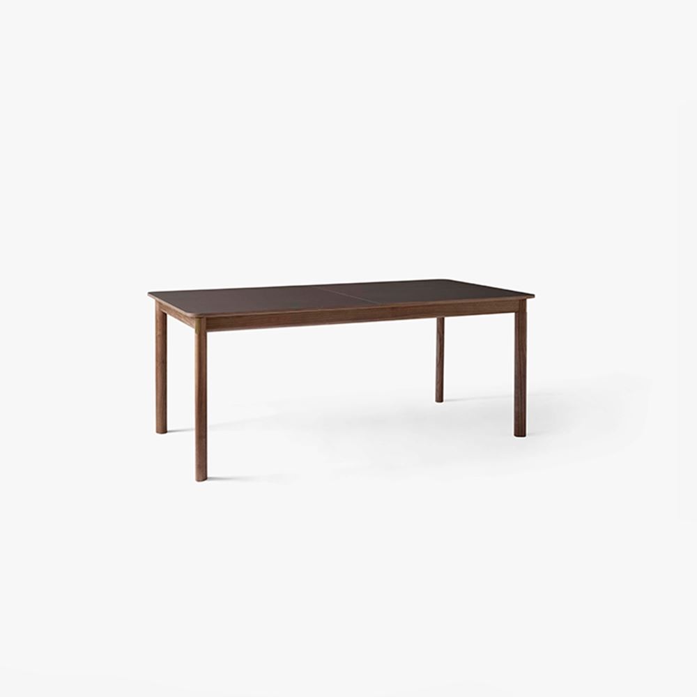 Patch Extendable Dining Table Small Walnut Cacao Orinoco