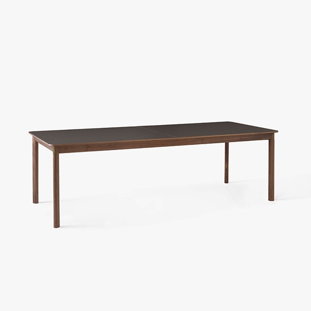 Patch Extendable Dining Table Large Walnut Cacao Orinoco