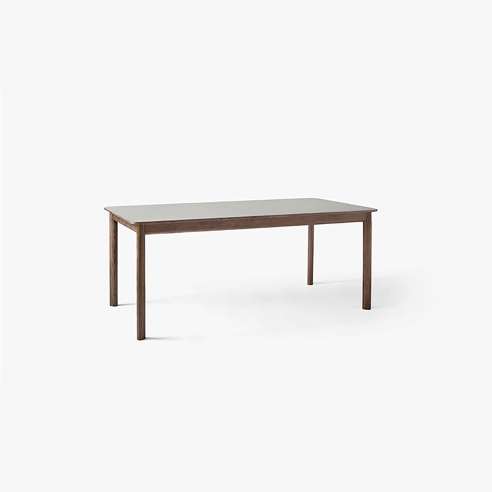 Patch Extendable Dining Table Small Smoked Oak Griogio Londra