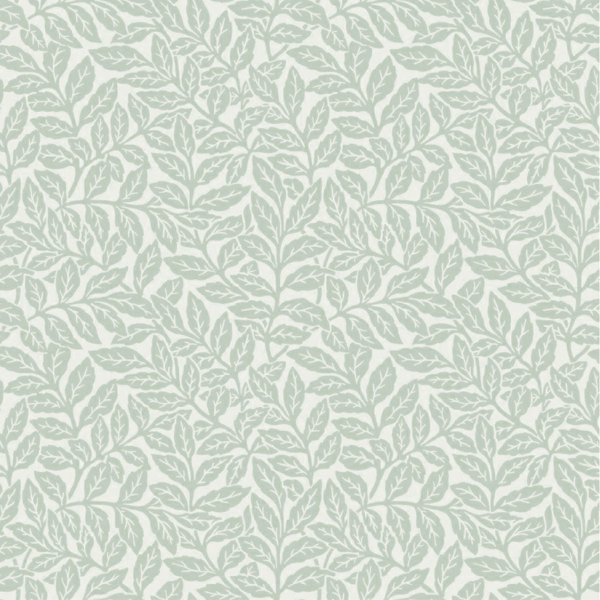 Crown Archives Ash Branch Wallpaper Light Moss Green M1179