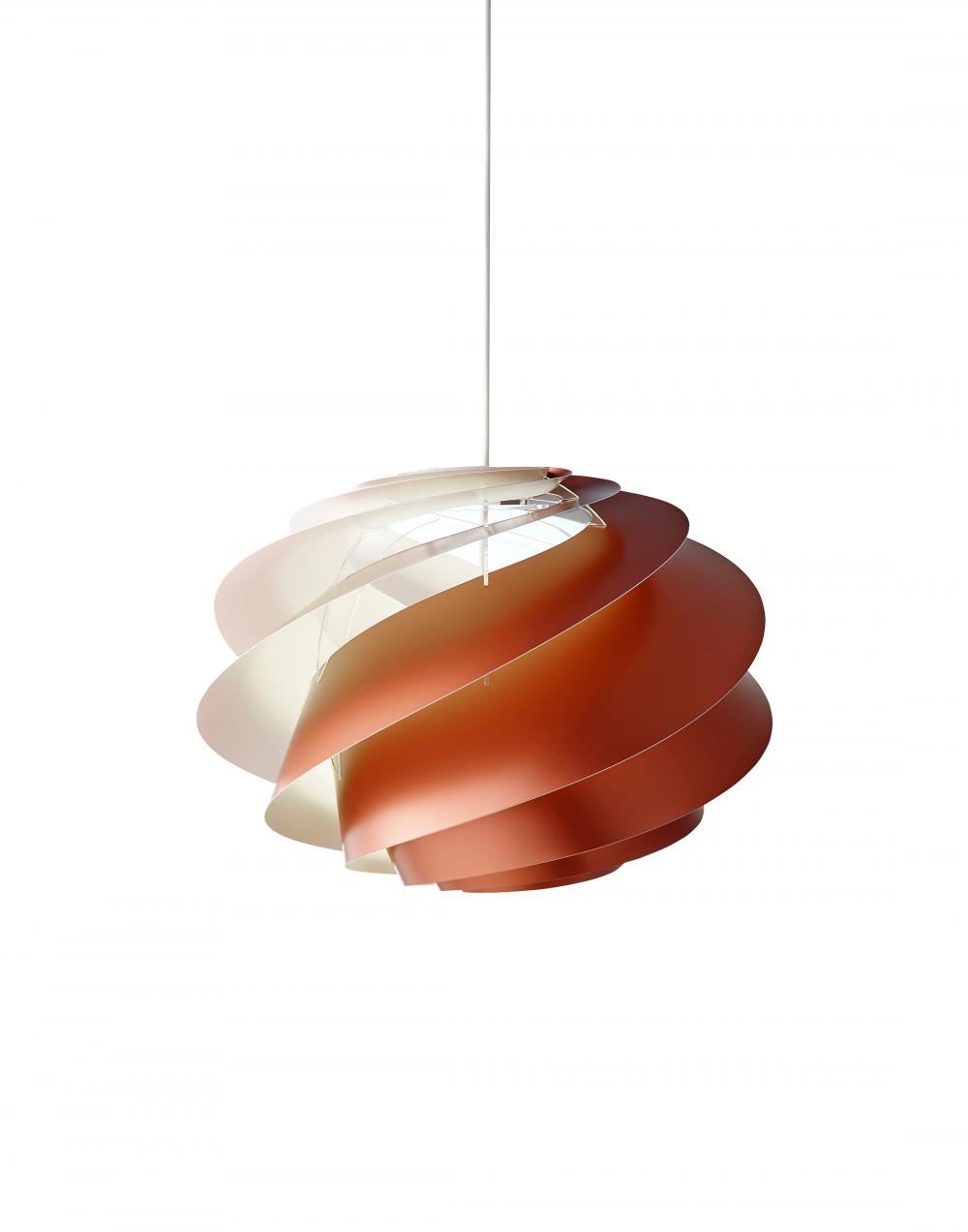 Le Klint Swirl 1 Pendant Copper Designer Pendant Lighting