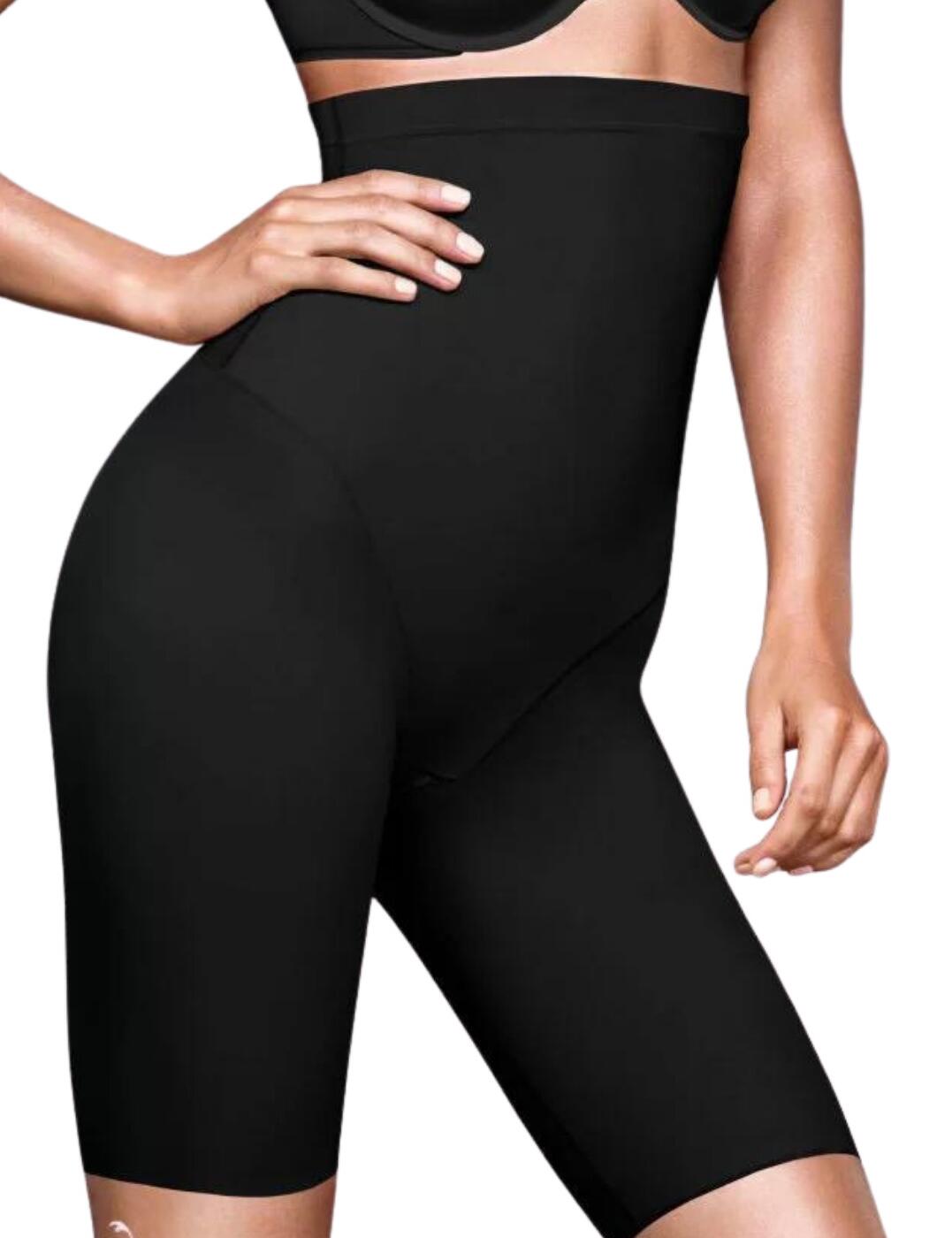 The Flexees collection by Maidenform offers premium shapewear that doesn't compromise on comfort. This unique brief has a mid-thigh length and is designed especially for a thigh slimming effect. The high waistband also smoothes the tummy whist cinching the waist. The seamless edge reduces visibility even under figure-hugging clothing.  Thigh slimming design High-waisted design with waist-cinching effect Mid-thigh length Comfortable stretch fabric Country of origin: China Composition: Main: 66% Polyamide &pipe; 34% Elastane Composition: Gusset: 100% Cotton Listed in UK sizes  54338-97066-1257937 1267 Thigh Slimmer Brief