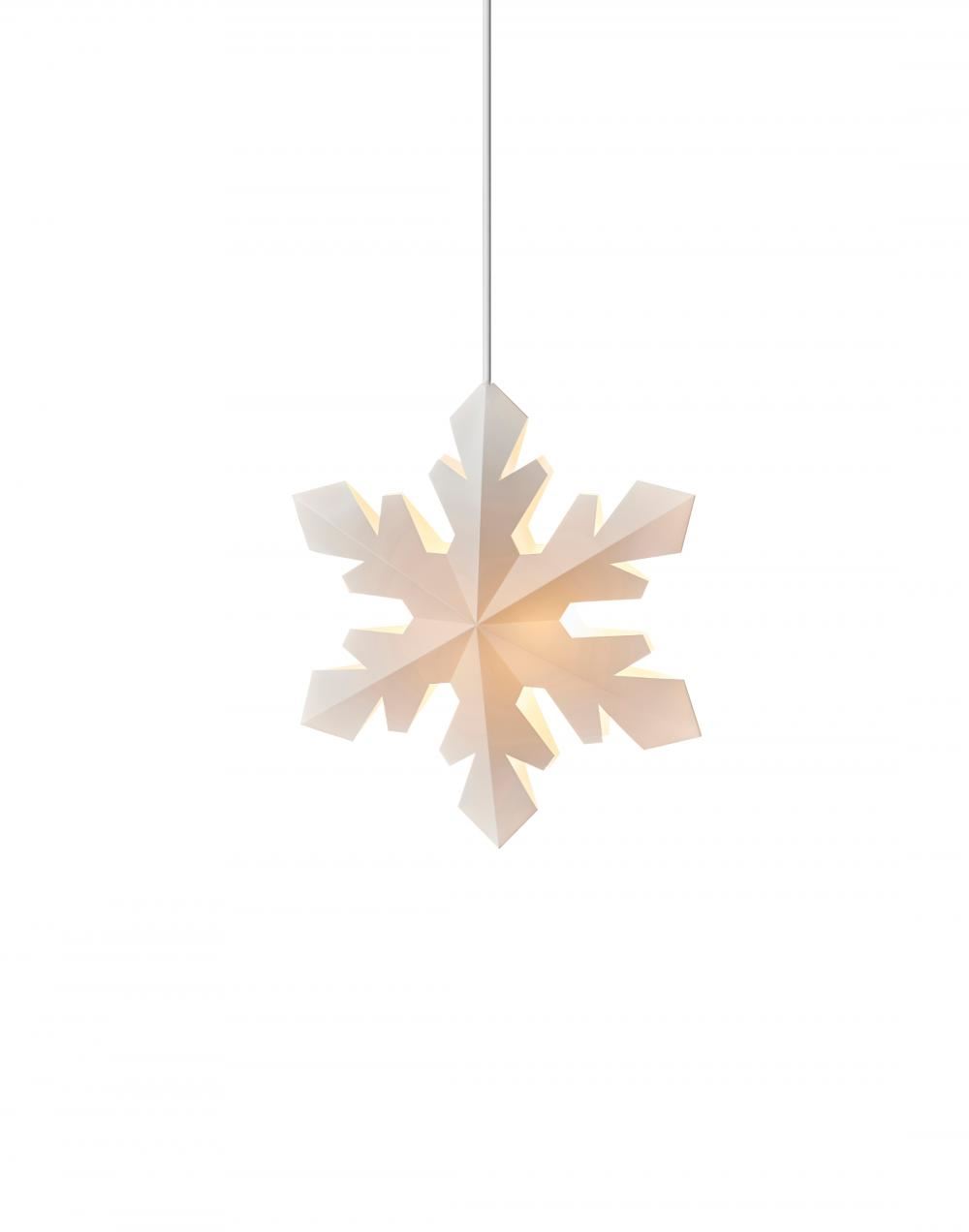 Le Klint Snowflake Pendant Extra Small White Designer Pendant Lighting