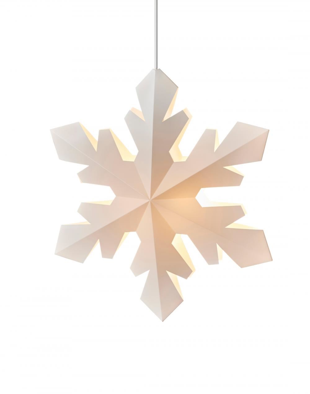 Le Klint Snowflake Pendant Extra Large White Designer Pendant Lighting