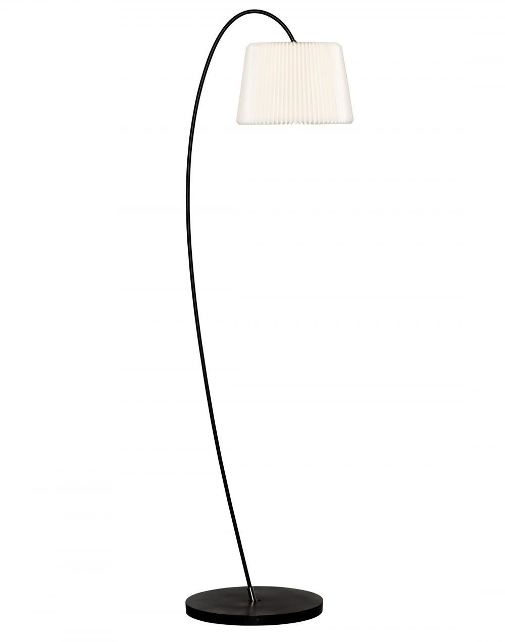 Le Klint Snowdrop Floor Lamp Silk White Shade