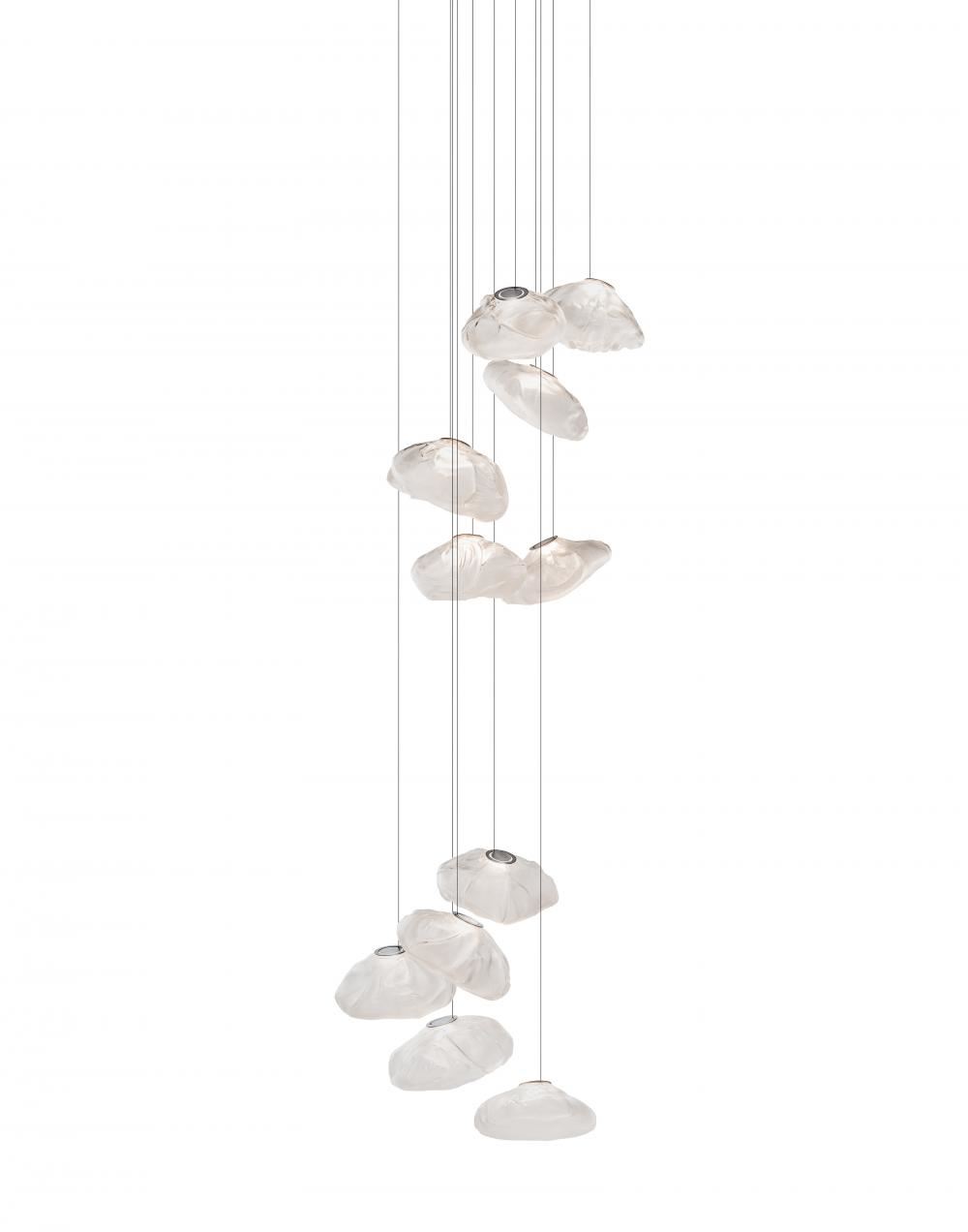 Bocci Series 73 Pendant 8 20 Pieces 11 Pendant Round Canopy Grey 1 Designer Pendant Lighting