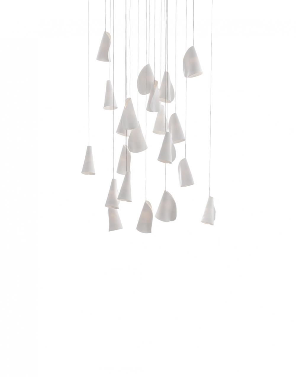 Bocci Series 21 Pendant 11 61 Pieces 21 Pendant Rectangle Canopy 20w Xenon White Designer Pendant Lighting