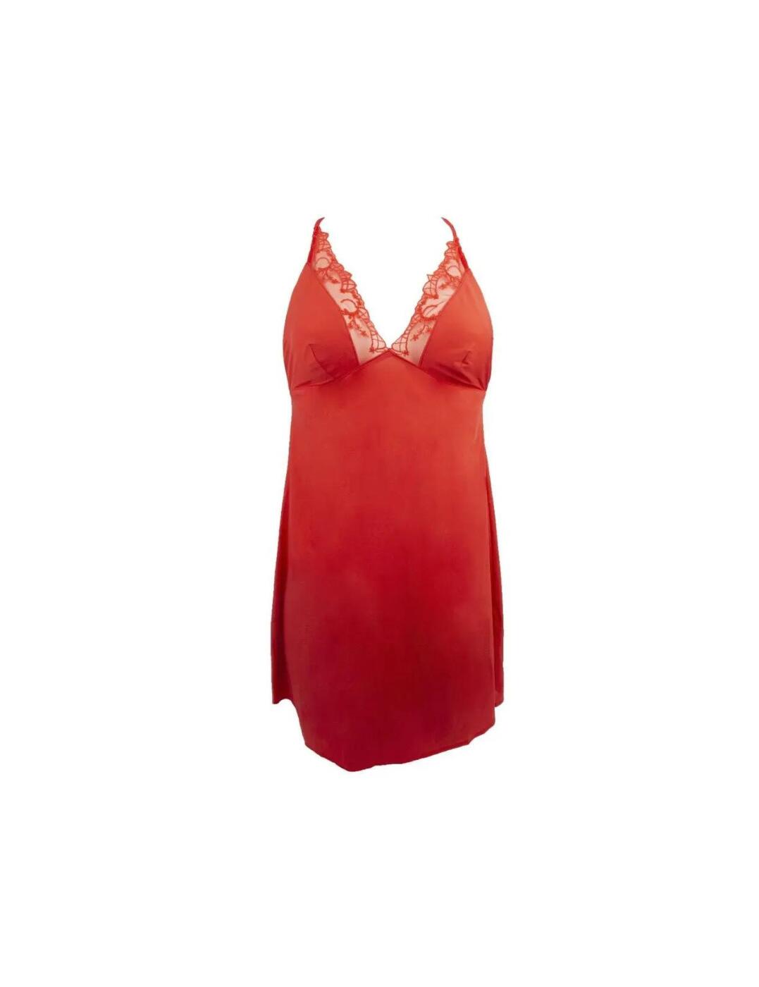 Feel the heat in the smoking hot sexy nightie from the Charme Futur range by Lise Charmel. Floaty and delicate styled nightie enhanced laced trim cups without padding or underwire for a comfortable and plunged effect. Above the knee length for a sexy and classy style, open back with a floral lace panel and adjustable cross straps for a gorgeous and sexy finished look. Pair with the matching thong for a sexier style.  Floaty and delicate style Plunged effect Above the knee length Open floral lace panel back Cross strapped adjustable straps Pair with matching items Composition:- 93% Polyester &pipe; 6% Polyamide &pipe; 1% Elastane Listed in UK sizes  46771-85646-1155606 ALG1223 Nightdress