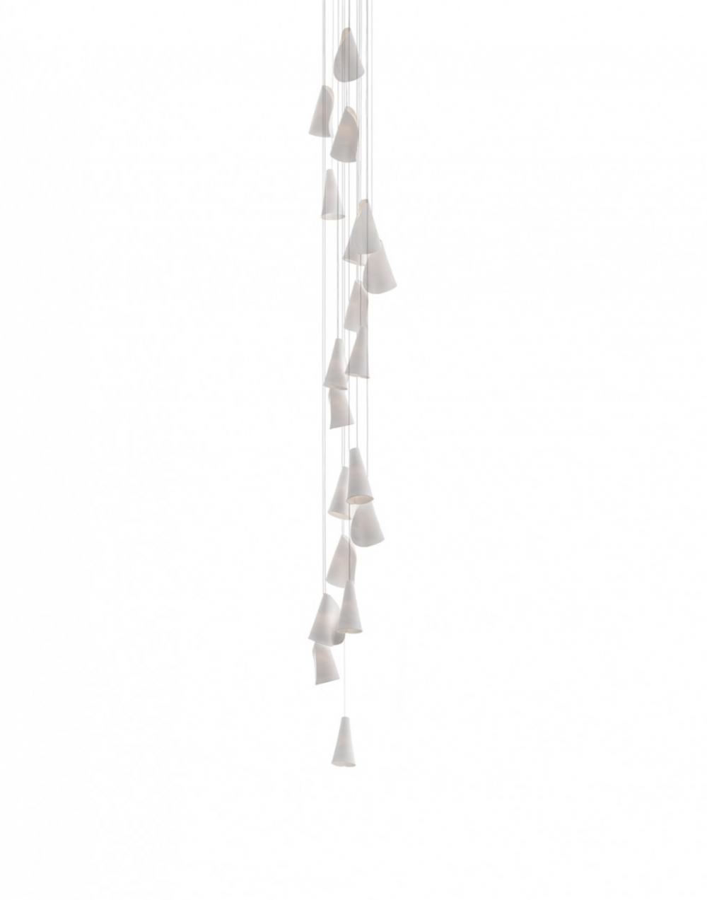 Bocci Series 21 Pendant 11 61 Pieces 19 Pendant Cluster Canopy 20w Xenon White Designer Pendant Lighting
