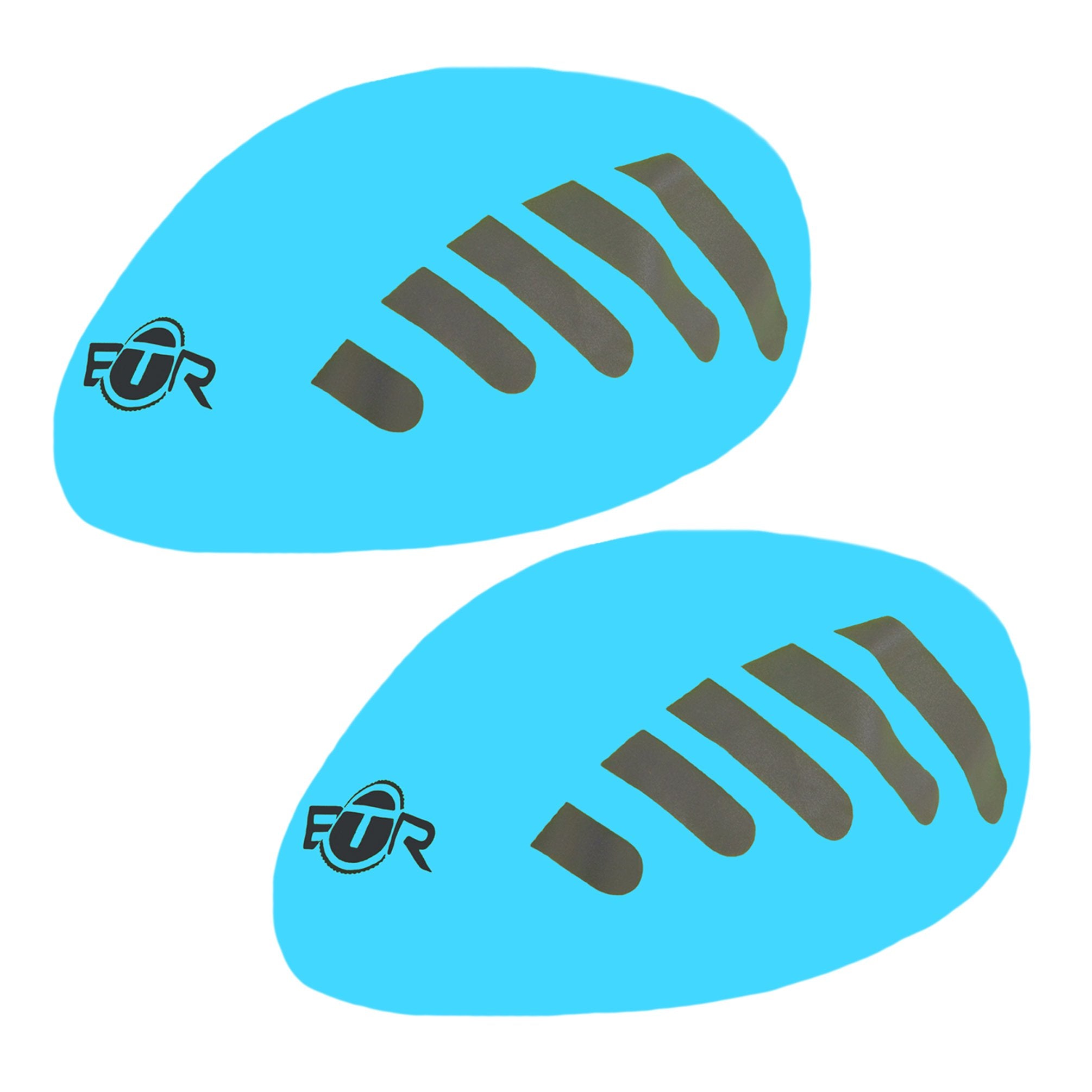 Image of BTR Bicycle High Visibility Waterproof Bike Helmet Covers Pack Of Two