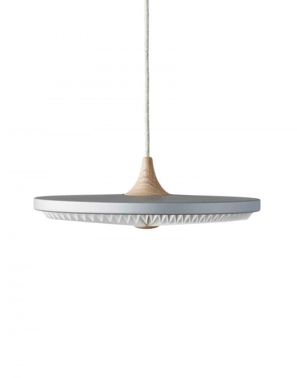 Le Klint Soleil Pendant Small Silver Cloud Light Oak