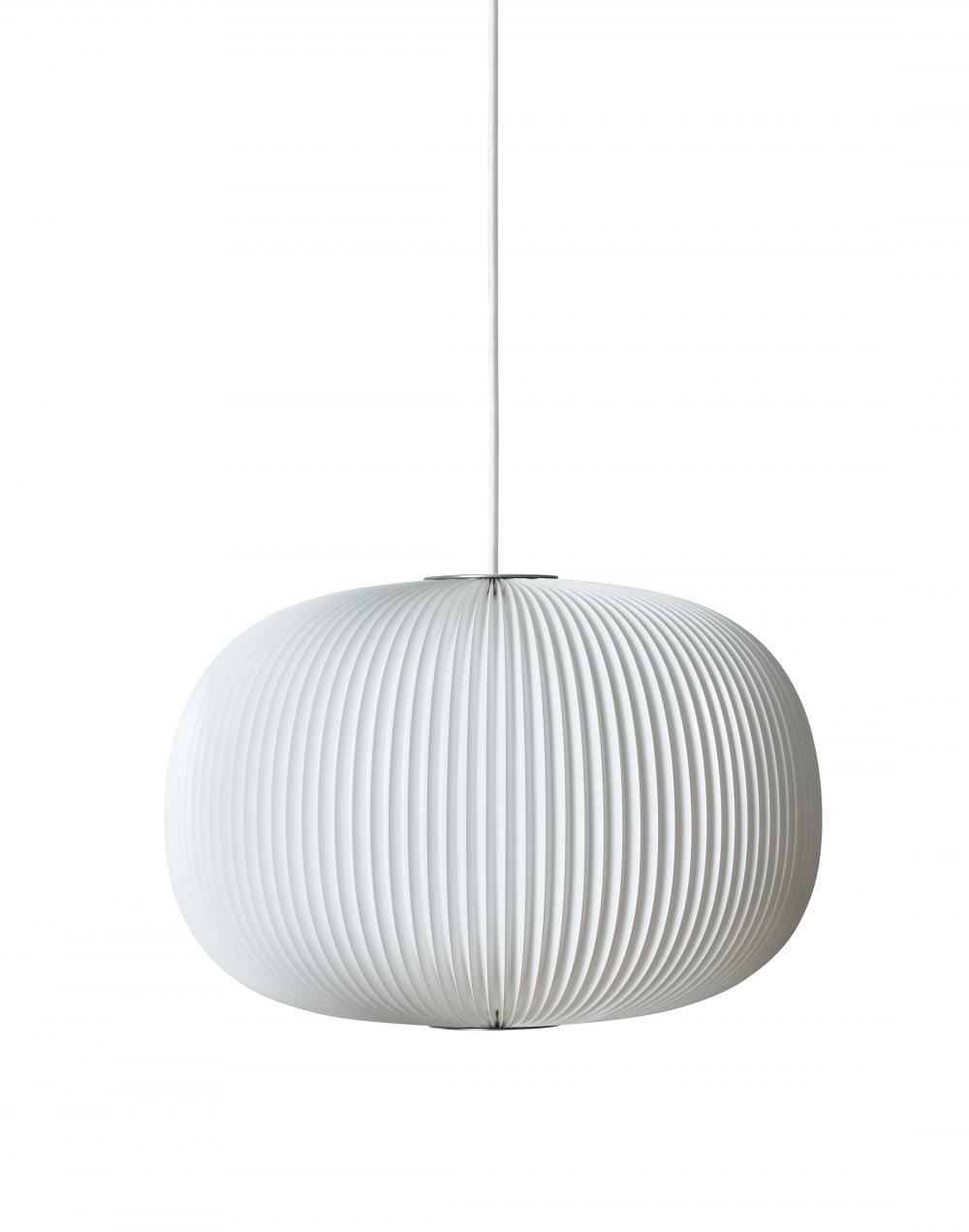 Le Klint Lamella Pendant Lamella 132 Aluminium Fitting White Designer Pendant Lighting