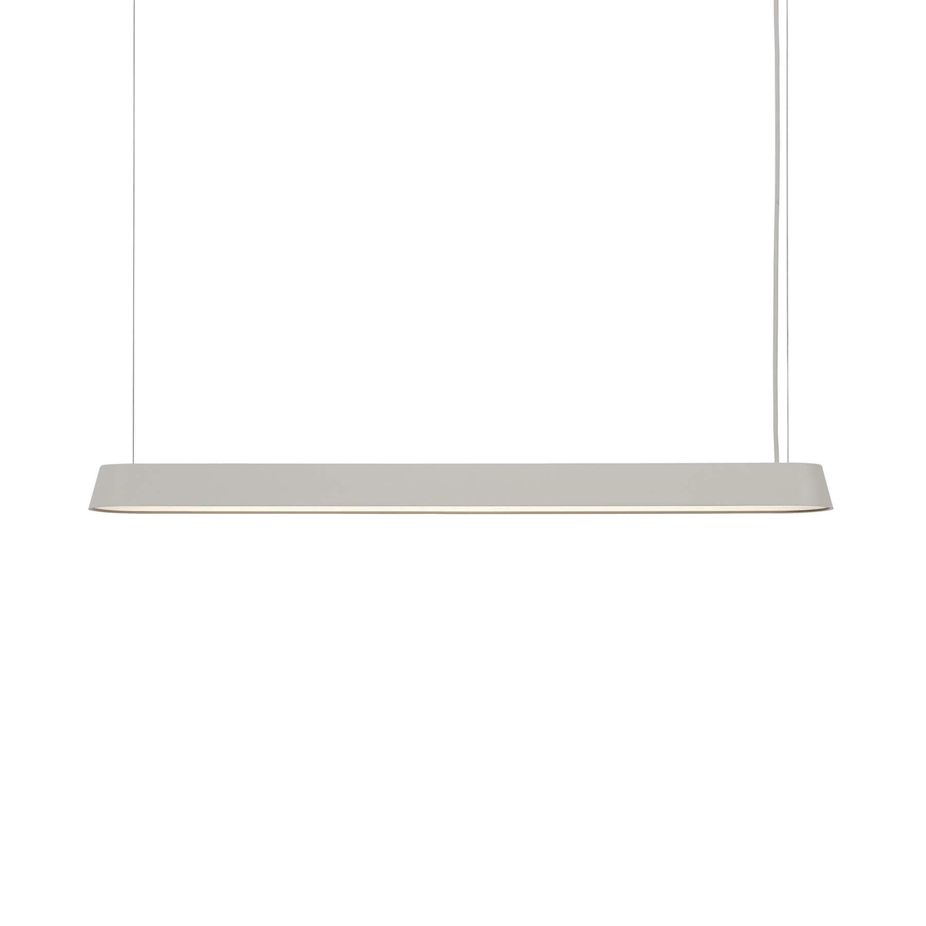 Muuto Linear Pendant Light Small Grey Designer Pendant Lighting