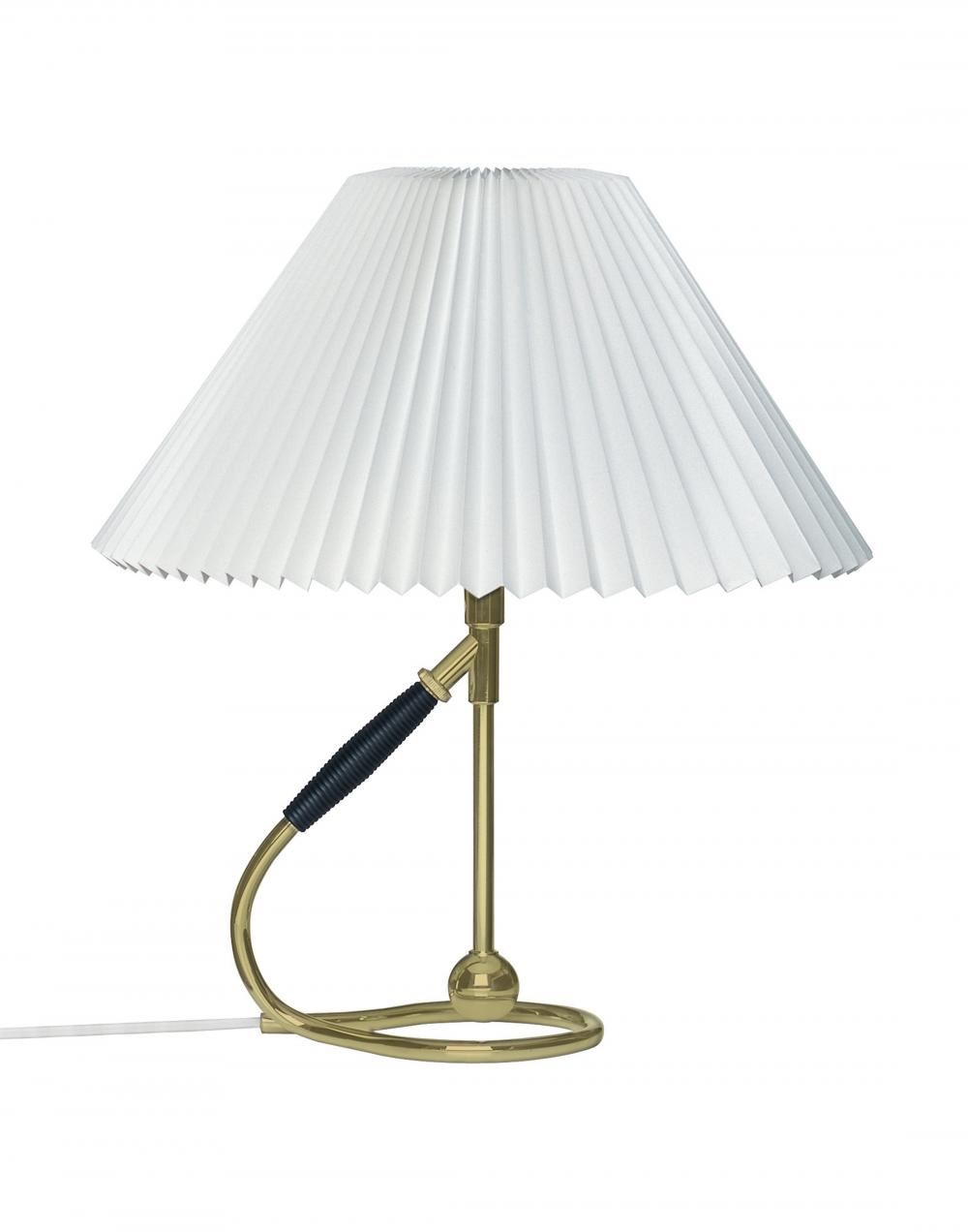 Le Klint 306 Table Lamp Brass Plastic Shade