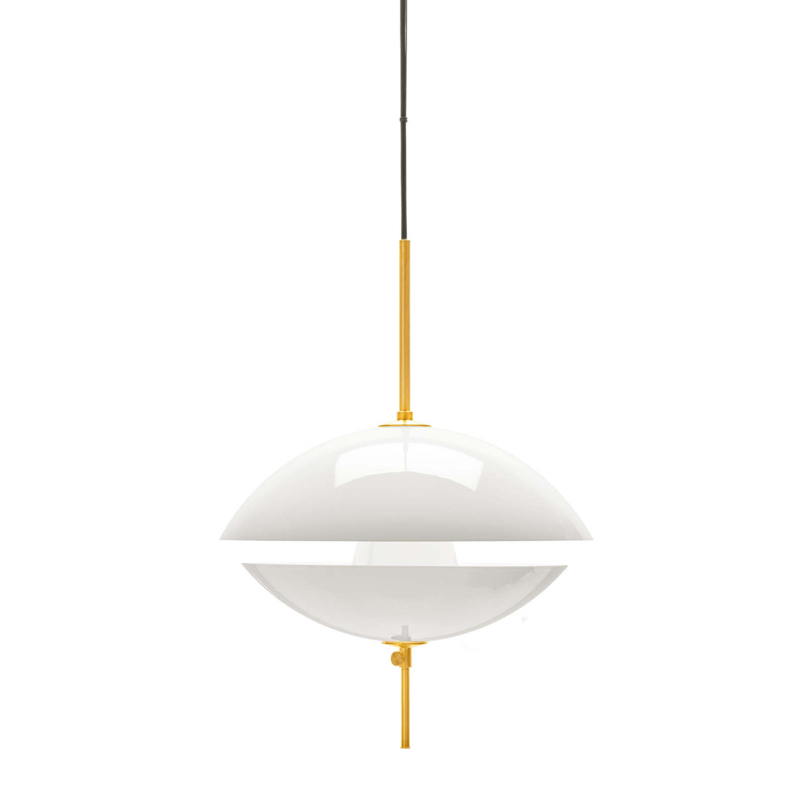 Fritz Hansen Clam Pendant Light 440 White Designer Pendant Lighting