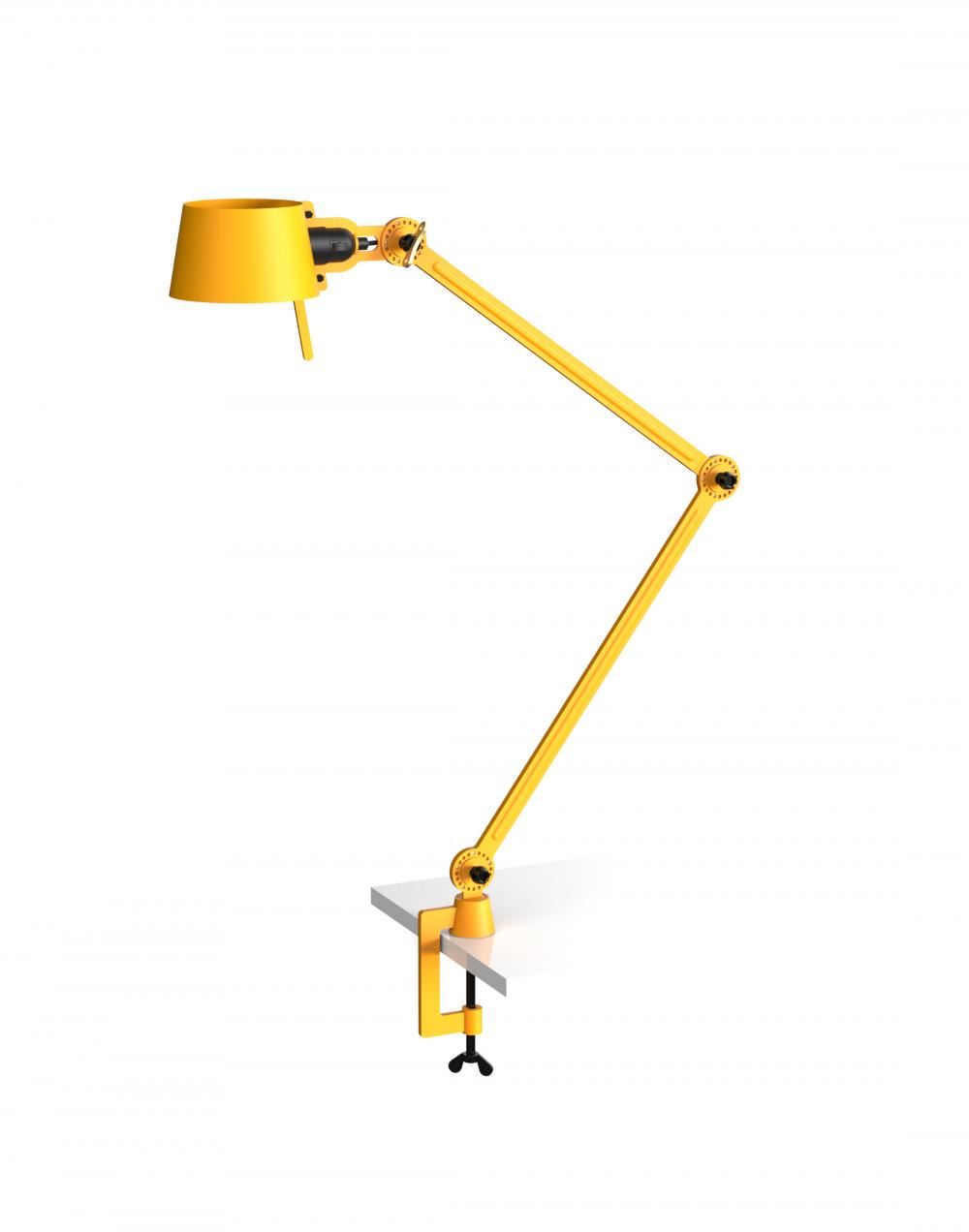 Bolt Desk Lamp Double Arm With Clamp Sunny Yellow