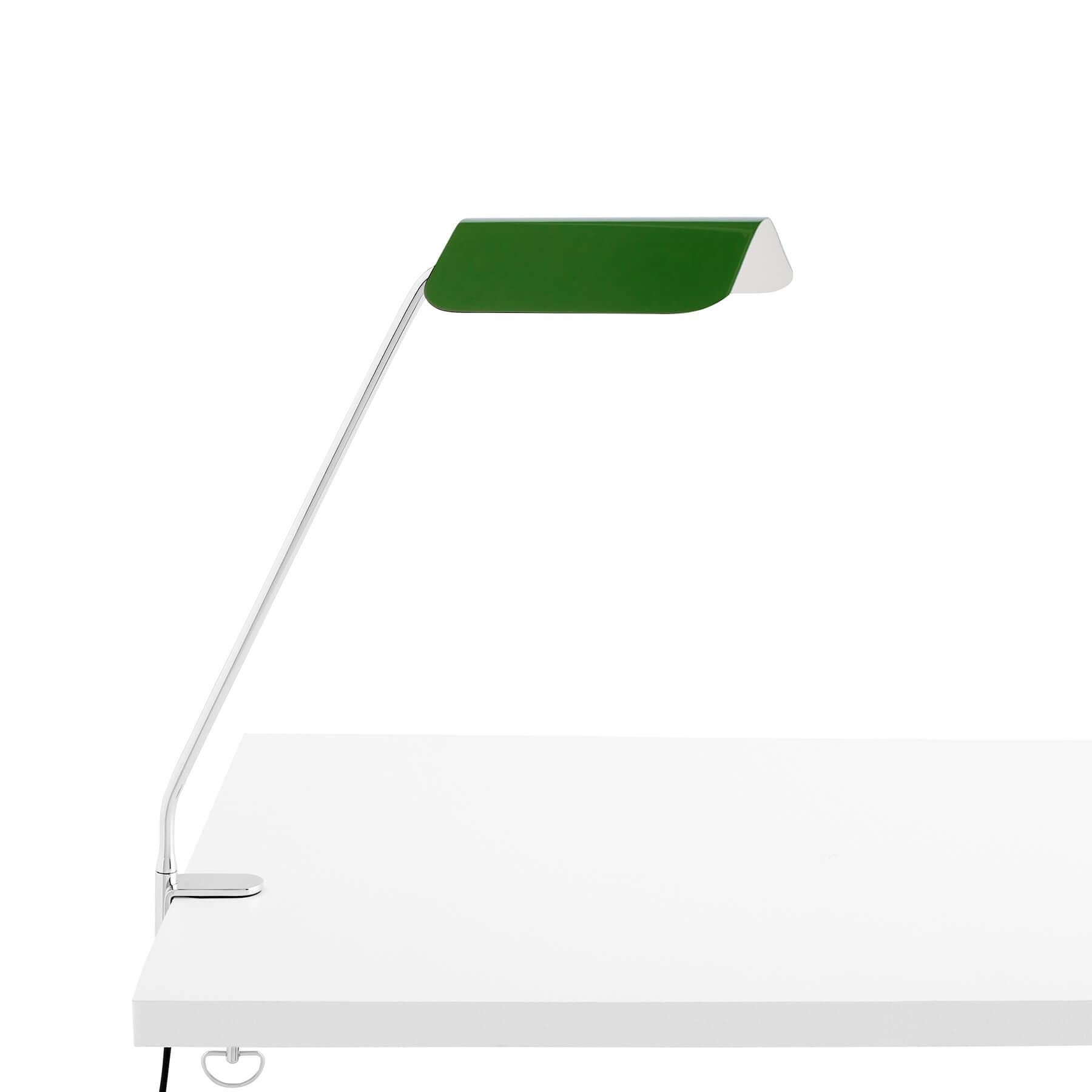 Hay Apex Clip Desk Light Emerald Green