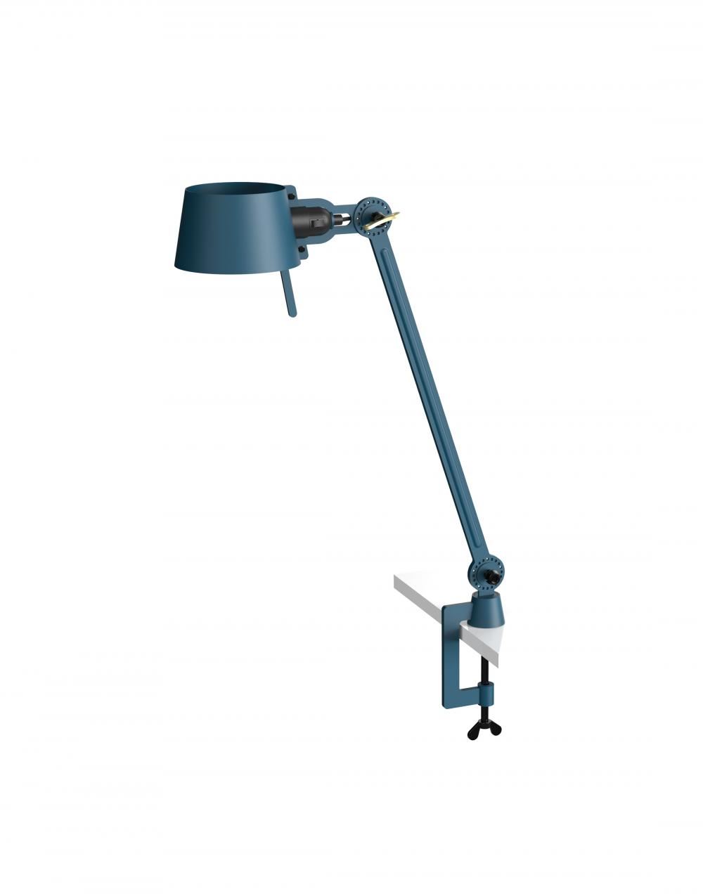 Bolt Desk Lamp Single Arm With Clamp Thunder Blue