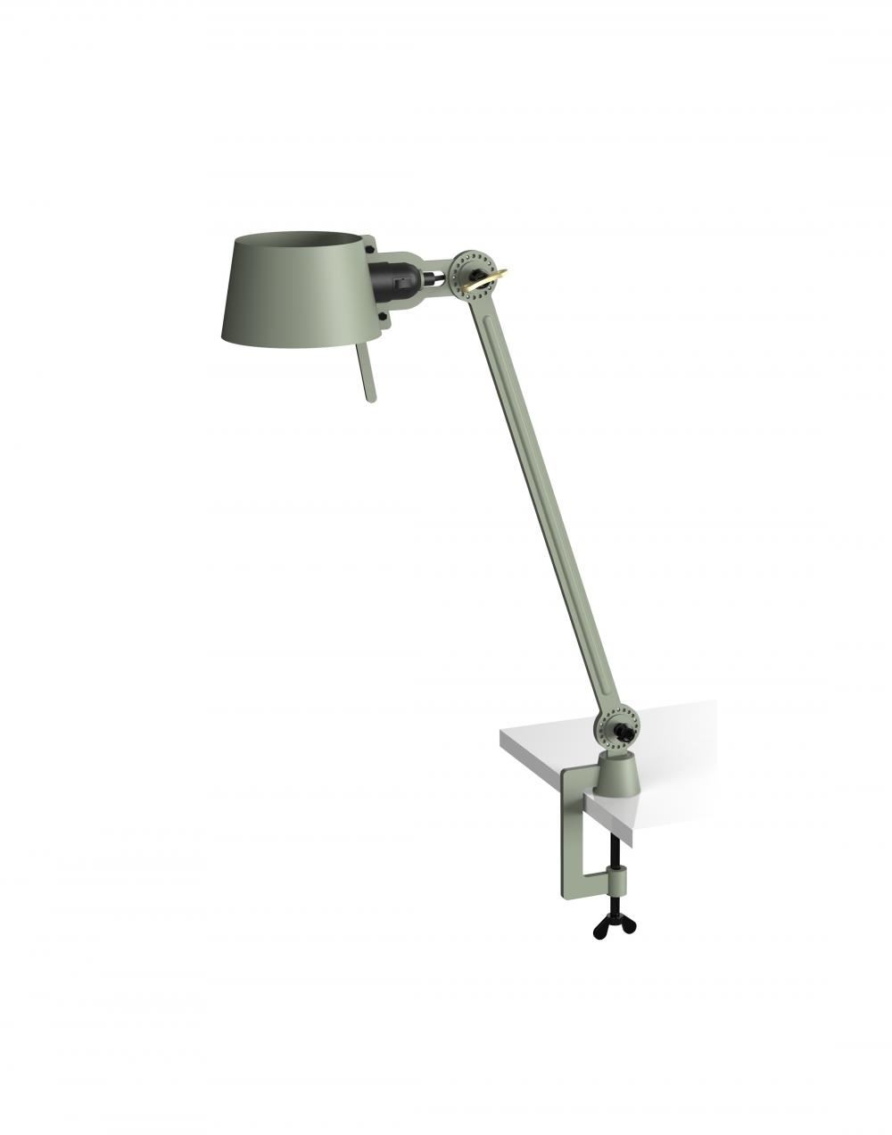 Bolt Desk Lamp Single Arm With Clamp Flux Green