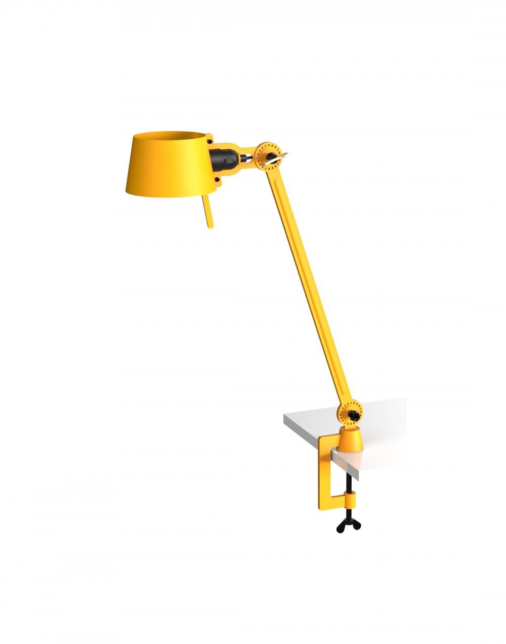 Bolt Desk Lamp Single Arm With Clamp Sunny Yellow