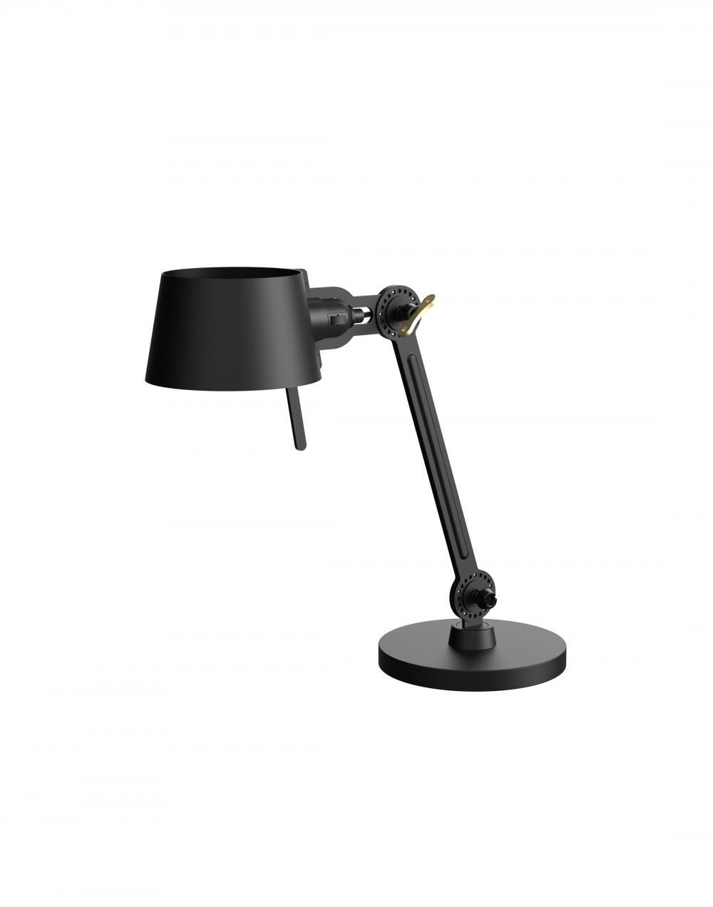 Bolt Desk Lamp Single Arm Small Smokey Black